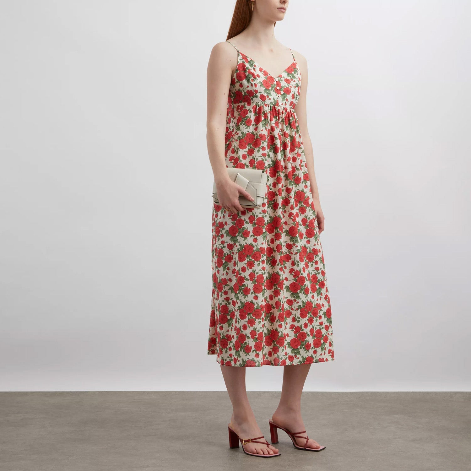 Liberty of London (Cotton Tana Lawn Fabric) - Carline Rose - FO:REST Fabric 布恩堂Liberty fabrictana lawnjapanese fabricykk zipper