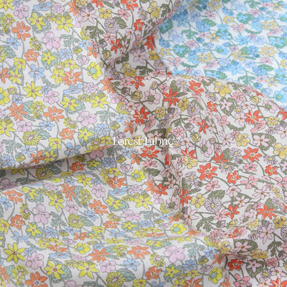 Liberty of London (Cotton Tana Lawn Fabric) - Carmella Daisy - FO:REST Fabric 布恩堂Liberty fabrictana lawnjapanese fabricykk zipper