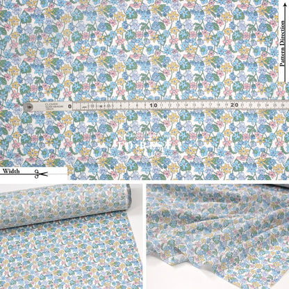 Liberty of London (Cotton Tana Lawn Fabric) - Carmella Daisy - FO:REST Fabric 布恩堂Liberty fabrictana lawnjapanese fabricykk zipper