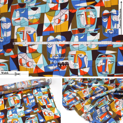 Liberty of London (Cotton Tana Lawn Fabric) - Carnaby Cast - FO:REST Fabric 布恩堂Liberty fabrictana lawnjapanese fabricykk zipper