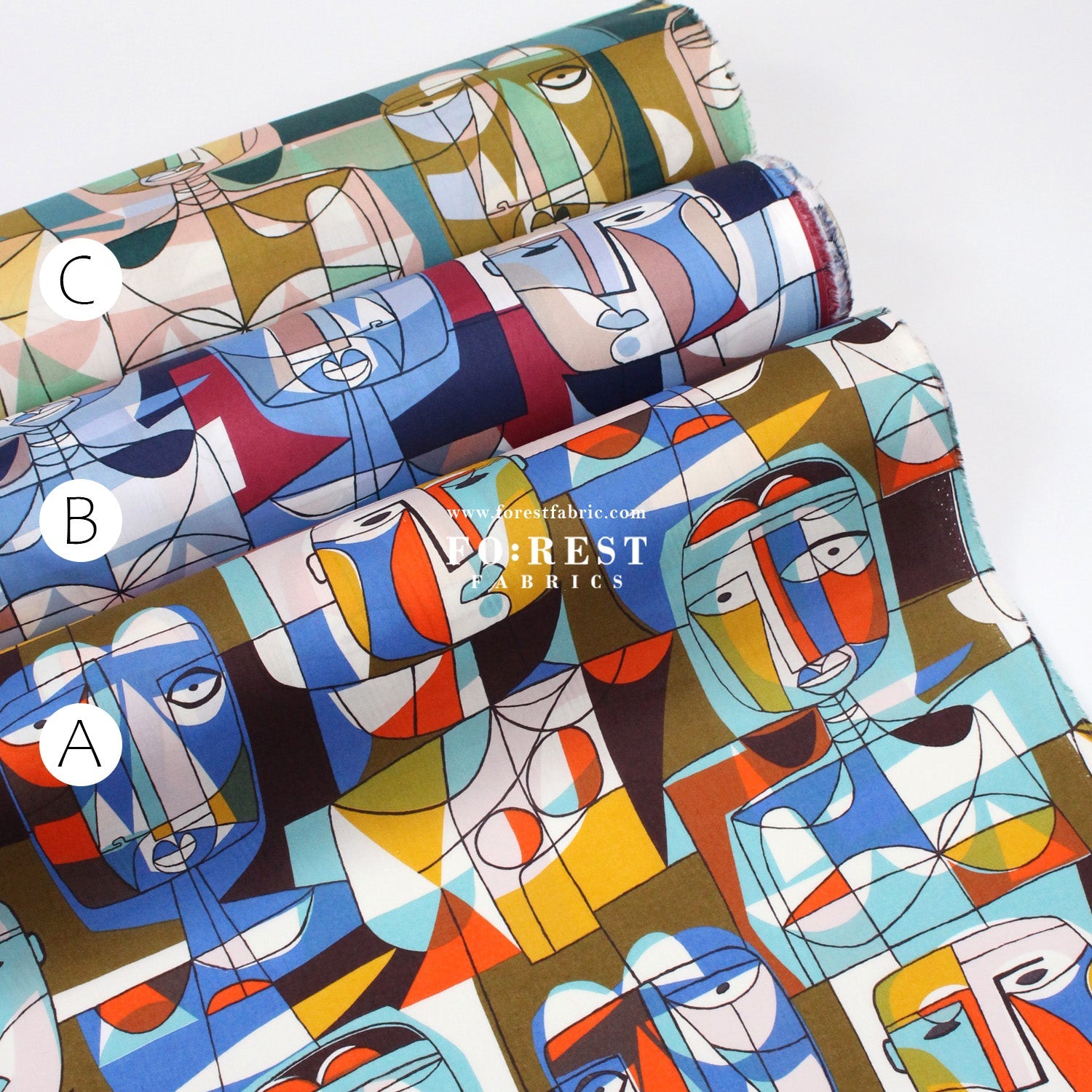 Liberty of London (Cotton Tana Lawn Fabric) - Carnaby Cast - FO:REST Fabric 布恩堂Liberty fabrictana lawnjapanese fabricykk zipper
