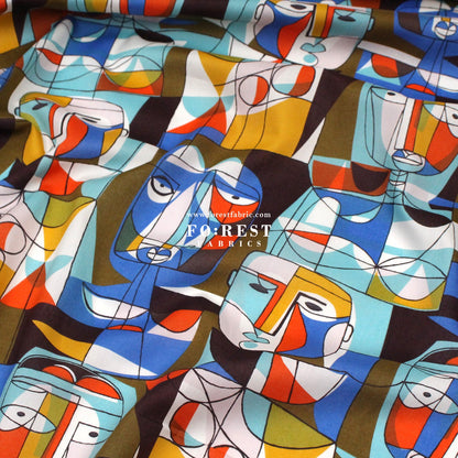 Liberty of London (Cotton Tana Lawn Fabric) - Carnaby Cast - FO:REST Fabric 布恩堂Liberty fabrictana lawnjapanese fabricykk zipper