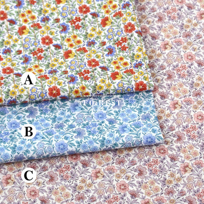 Liberty of London (Cotton Tana Lawn Fabric) - Carnation Garden - FO:REST Fabric 布恩堂Liberty fabrictana lawnjapanese fabricykk zipper