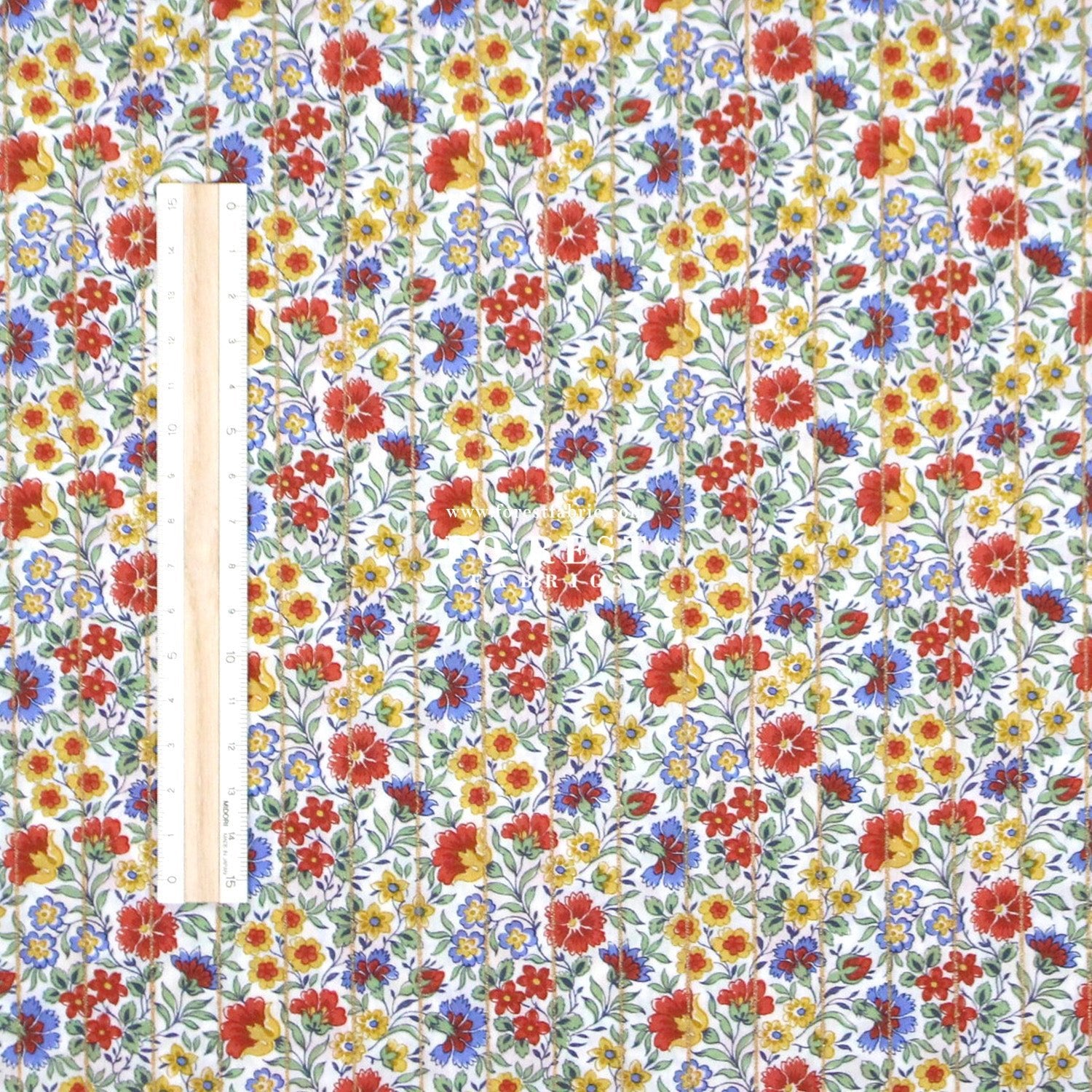 Liberty of London (Cotton Tana Lawn Fabric) - Carnation Garden - FO:REST Fabric 布恩堂Liberty fabrictana lawnjapanese fabricykk zipper