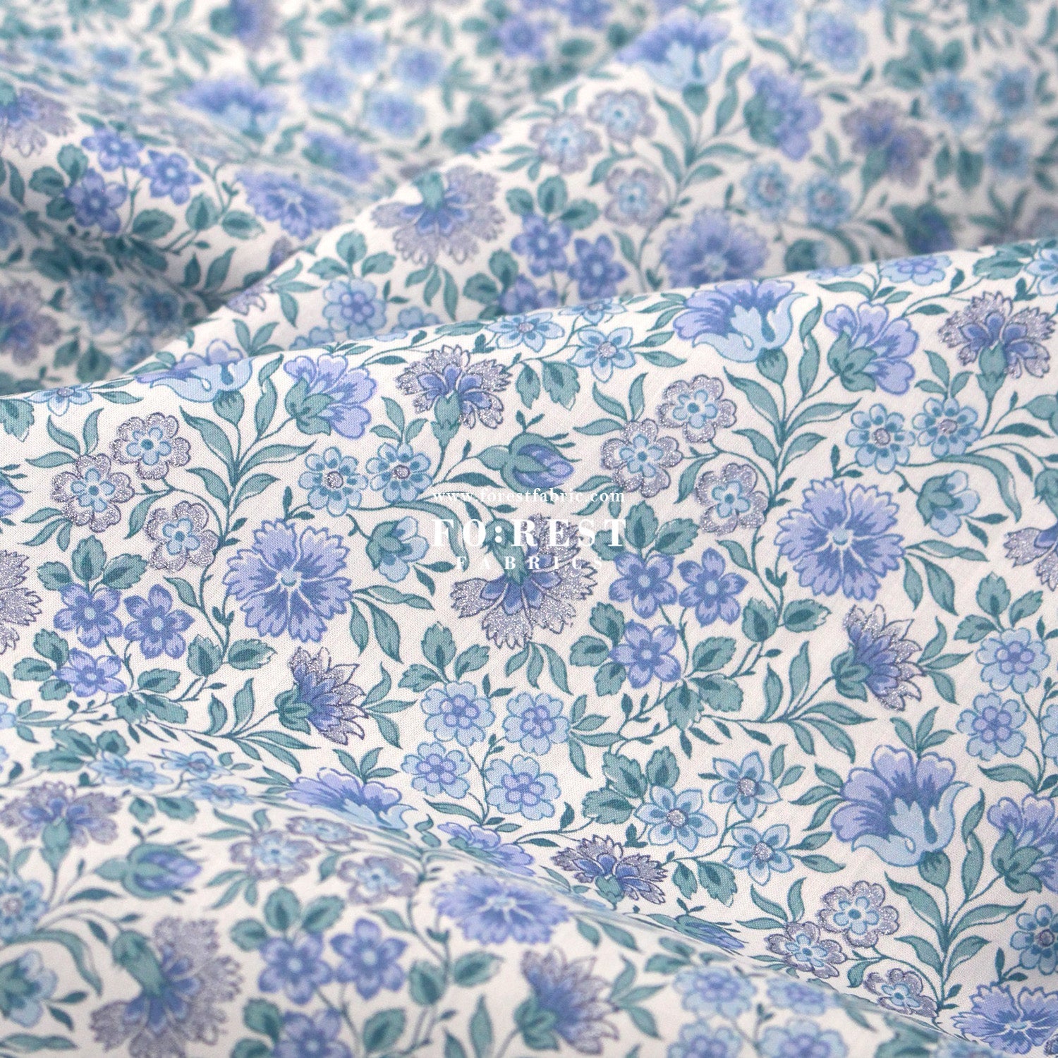 Liberty of London (Cotton Tana Lawn Fabric) - Carnation Garden - FO:REST Fabric 布恩堂Liberty fabrictana lawnjapanese fabricykk zipper