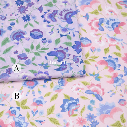 Liberty of London (Cotton Tana Lawn Fabric) - Carnival Corsage - FO:REST Fabric 布恩堂Liberty fabrictana lawnjapanese fabricykk zipper