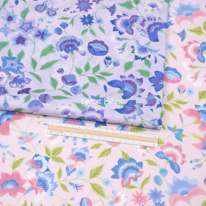 Liberty of London (Cotton Tana Lawn Fabric) - Carnival Corsage - FO:REST Fabric 布恩堂Liberty fabrictana lawnjapanese fabricykk zipper