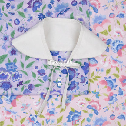 Liberty of London (Cotton Tana Lawn Fabric) - Carnival Corsage - FO:REST Fabric 布恩堂Liberty fabrictana lawnjapanese fabricykk zipper