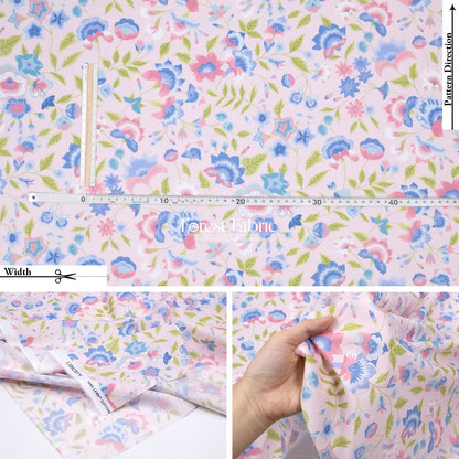 Liberty of London (Cotton Tana Lawn Fabric) - Carnival Corsage - FO:REST Fabric 布恩堂Liberty fabrictana lawnjapanese fabricykk zipper