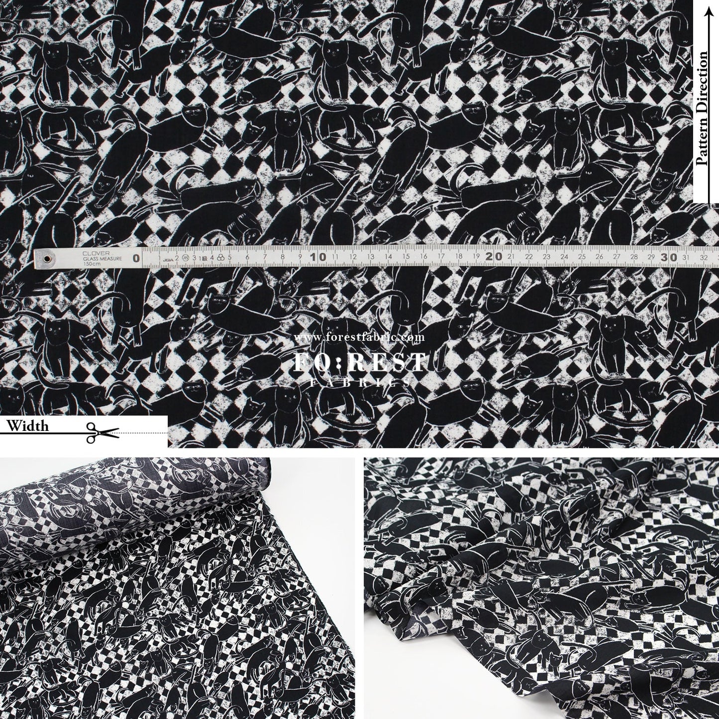 Liberty of London (Cotton Tana Lawn Fabric) - Catnap - FO:REST Fabric 布恩堂Liberty fabrictana lawnjapanese fabricykk zipper