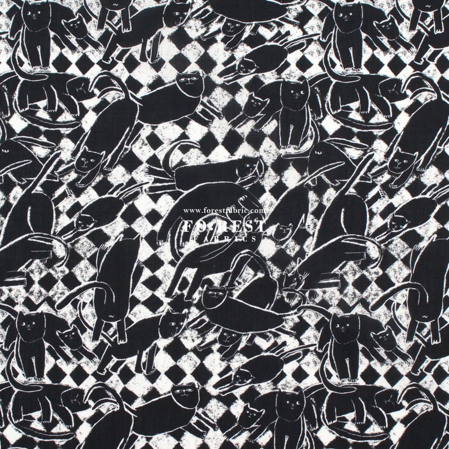 Liberty of London (Cotton Tana Lawn Fabric) - Catnap - FO:REST Fabric 布恩堂Liberty fabrictana lawnjapanese fabricykk zipper