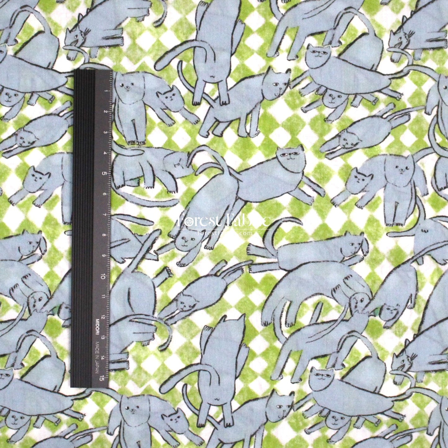 Liberty of London (Cotton Tana Lawn Fabric) - Catnap - FO:REST Fabric 布恩堂Liberty fabrictana lawnjapanese fabricykk zipper