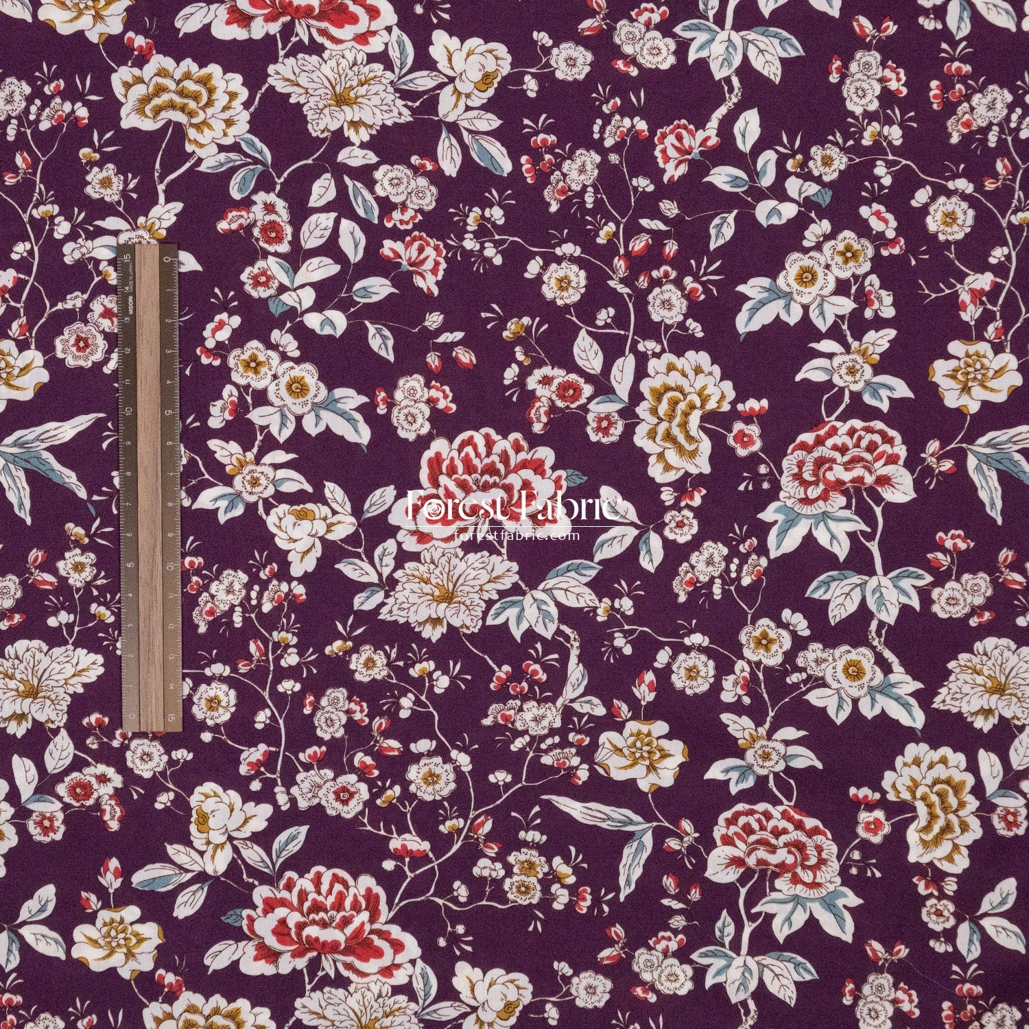 Liberty of London (Cotton Tana Lawn Fabric) - Ceremony - FO:REST Fabric 布恩堂Liberty fabrictana lawnjapanese fabricykk zipper