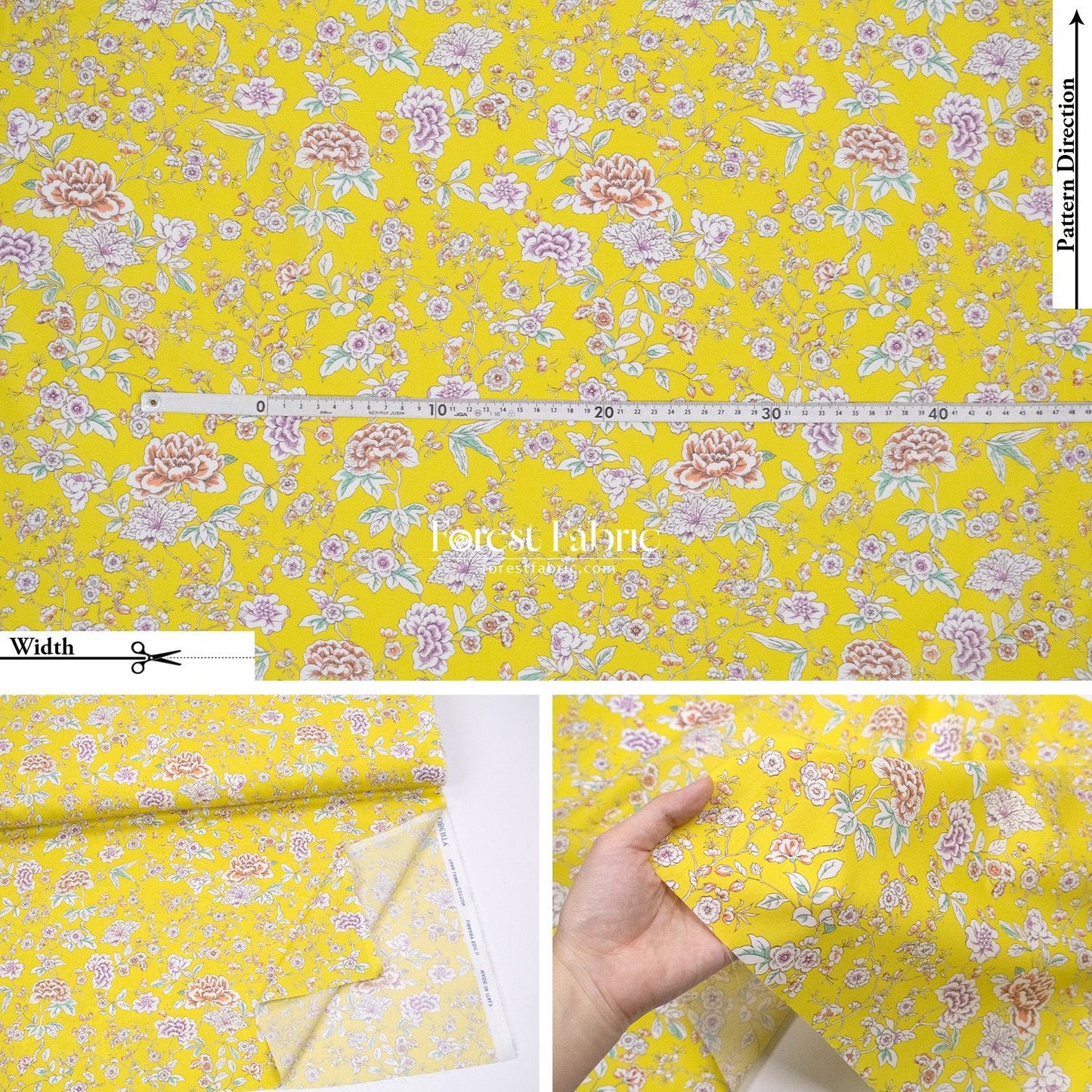 Liberty of London (Cotton Tana Lawn Fabric) - Ceremony - FO:REST Fabric 布恩堂Liberty fabrictana lawnjapanese fabricykk zipper