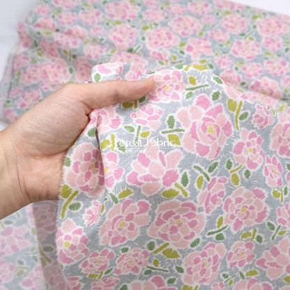Liberty of London (Cotton Tana Lawn Fabric) - Charleston Posy - FO:REST Fabric 布恩堂Liberty fabrictana lawnjapanese fabricykk zipper