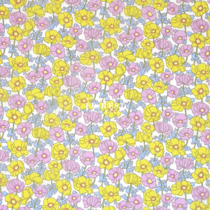 Liberty of London (Cotton Tana Lawn Fabric) - Charmian - FO:REST Fabric 布恩堂Liberty fabrictana lawnjapanese fabricykk zipper