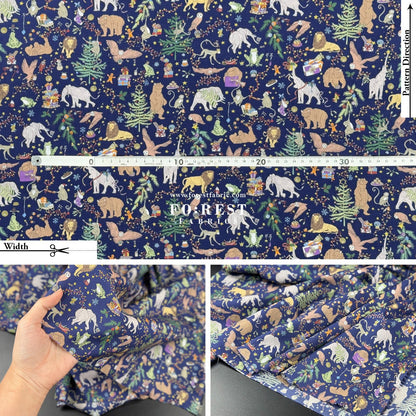 Liberty of London (Cotton Tana Lawn Fabric) - Christmas - FO:REST Fabric 布恩堂Liberty fabrictana lawnjapanese fabricykk zipper