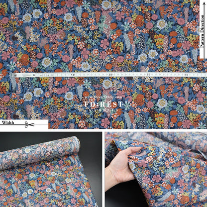 Liberty of London (Cotton Tana Lawn Fabric) - Ciara 1 - FO:REST Fabric 布恩堂Liberty fabrictana lawnjapanese fabricykk zipper