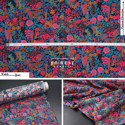Liberty of London (Cotton Tana Lawn Fabric) - Ciara 1 - FO:REST Fabric 布恩堂Liberty fabrictana lawnjapanese fabricykk zipper