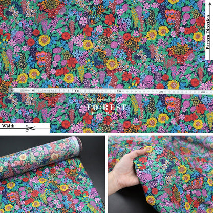 Liberty of London (Cotton Tana Lawn Fabric) - Ciara 1 - FO:REST Fabric 布恩堂Liberty fabrictana lawnjapanese fabricykk zipper