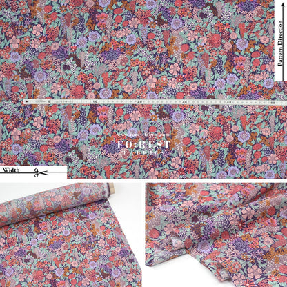 Liberty of London (Cotton Tana Lawn Fabric) - Ciara H - FO:REST Fabric 布恩堂Liberty fabrictana lawnjapanese fabricykk zipper