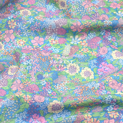 Liberty of London (Cotton Tana Lawn Fabric) - Ciara Light Blue - FO:REST Fabric 布恩堂Liberty fabrictana lawnjapanese fabricykk zipper