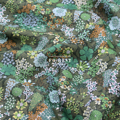 Liberty of London (Cotton Tana Lawn Fabric) - Ciara P - FO:REST Fabric 布恩堂Liberty fabrictana lawnjapanese fabricykk zipper
