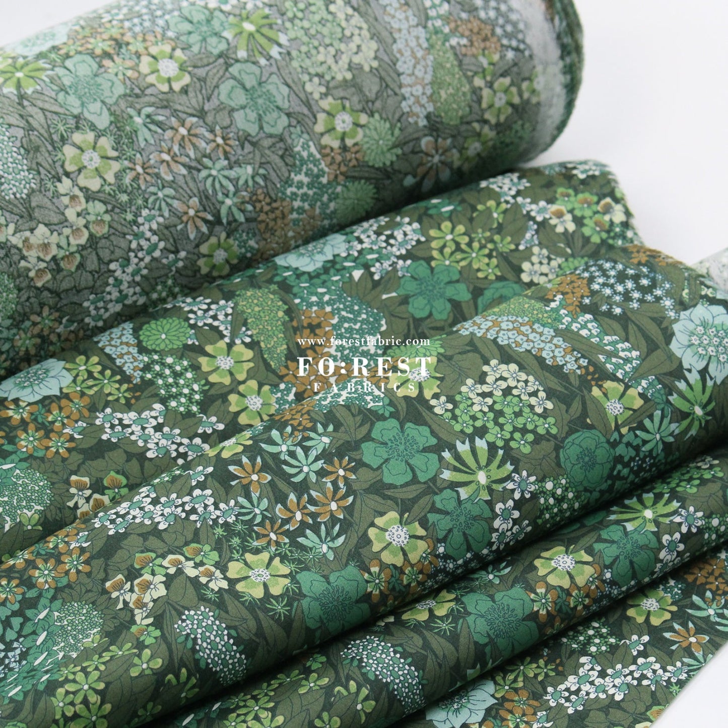 Liberty of London (Cotton Tana Lawn Fabric) - Ciara P - FO:REST Fabric 布恩堂Liberty fabrictana lawnjapanese fabricykk zipper