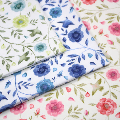 Liberty of London (Cotton Tana Lawn Fabric) - Clara Ellie - FO:REST Fabric 布恩堂Liberty fabrictana lawnjapanese fabricykk zipper