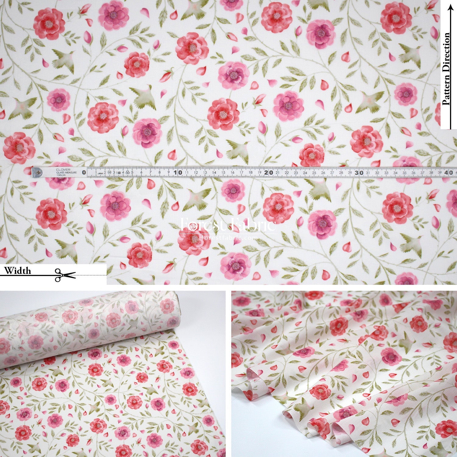 Liberty of London (Cotton Tana Lawn Fabric) - Clara Ellie - FO:REST Fabric 布恩堂Liberty fabrictana lawnjapanese fabricykk zipper