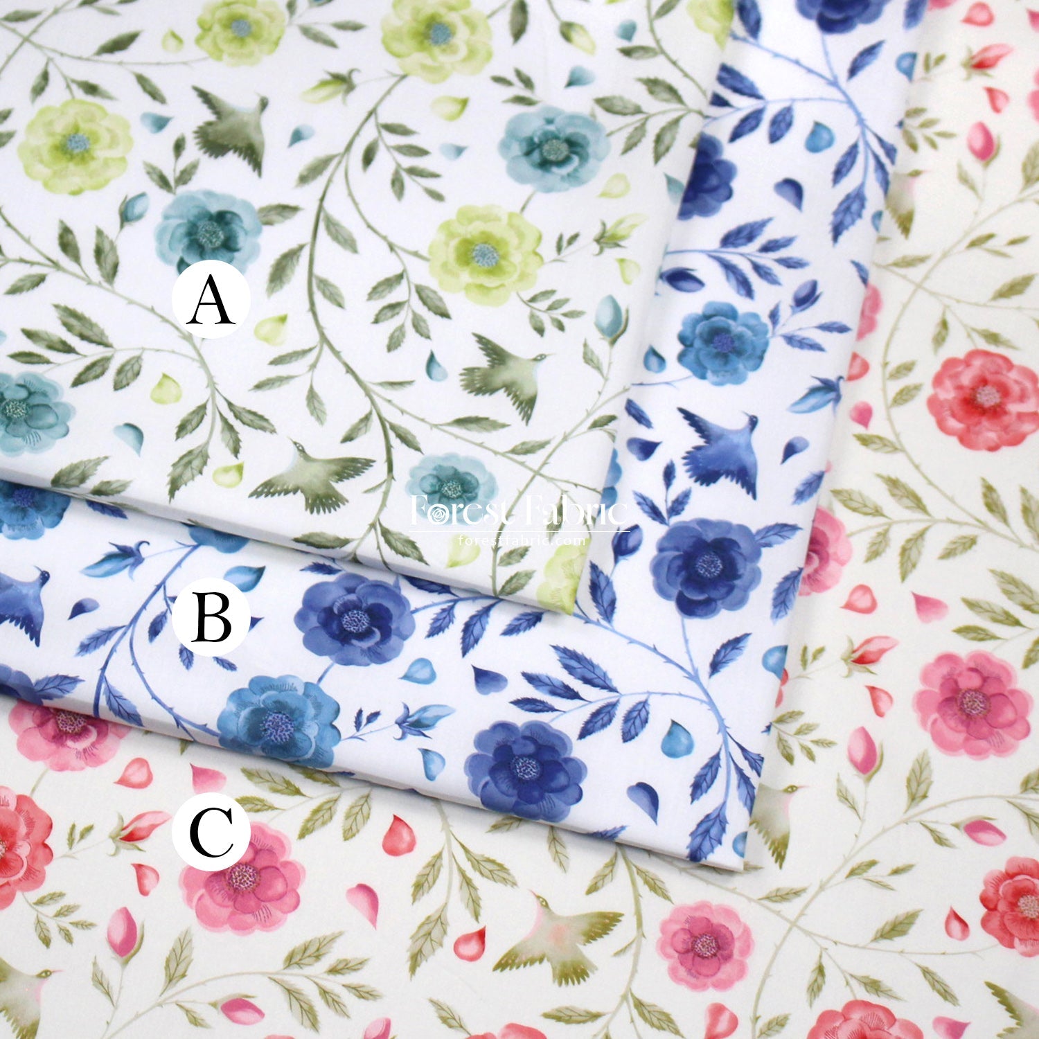 Liberty of London (Cotton Tana Lawn Fabric) - Clara Ellie - FO:REST Fabric 布恩堂Liberty fabrictana lawnjapanese fabricykk zipper