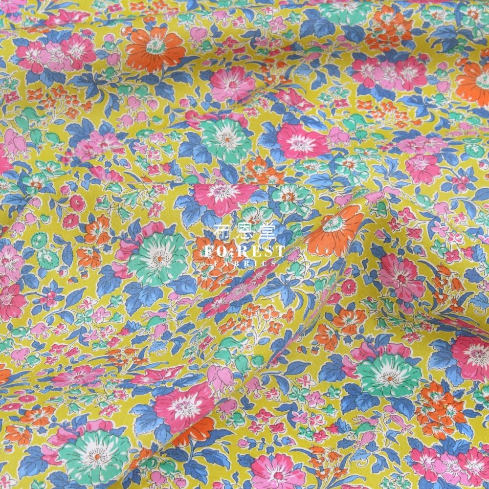 Liberty of London (Cotton Tana Lawn Fabric) - CLARE RICH - FO:REST Fabric 布恩堂Liberty fabrictana lawnjapanese fabricykk zipper