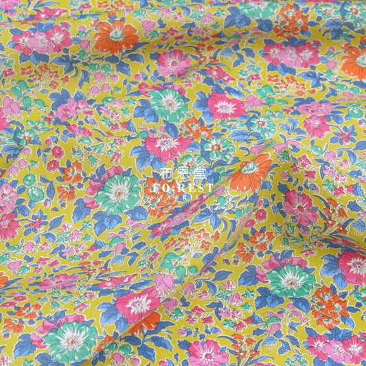 Liberty of London (Cotton Tana Lawn Fabric) - CLARE RICH - FO:REST Fabric 布恩堂Liberty fabrictana lawnjapanese fabricykk zipper