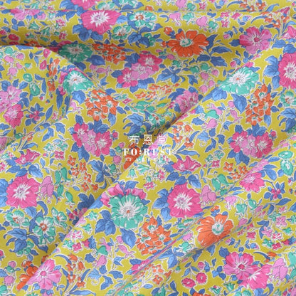 Liberty of London (Cotton Tana Lawn Fabric) - CLARE RICH - FO:REST Fabric 布恩堂Liberty fabrictana lawnjapanese fabricykk zipper