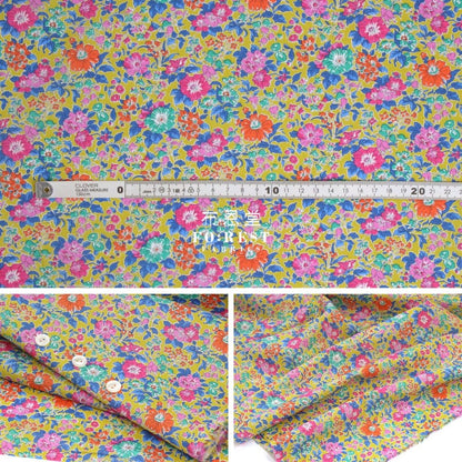 Liberty of London (Cotton Tana Lawn Fabric) - CLARE RICH - FO:REST Fabric 布恩堂Liberty fabrictana lawnjapanese fabricykk zipper