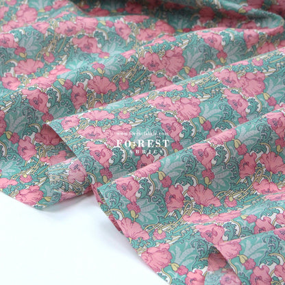 Liberty of London (Cotton Tana Lawn Fabric) - Clementina - FO:REST Fabric 布恩堂Liberty fabrictana lawnjapanese fabricykk zipper
