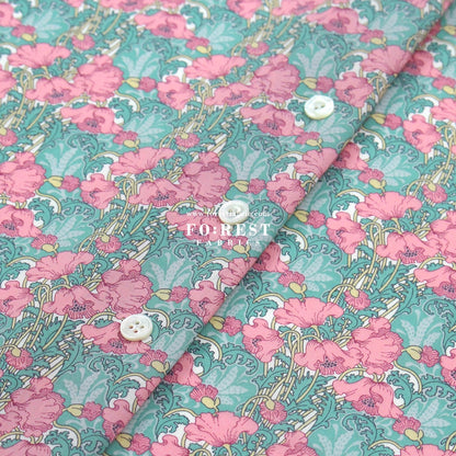 Liberty of London (Cotton Tana Lawn Fabric) - Clementina - FO:REST Fabric 布恩堂Liberty fabrictana lawnjapanese fabricykk zipper