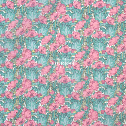 Liberty of London (Cotton Tana Lawn Fabric) - Clementina - FO:REST Fabric 布恩堂Liberty fabrictana lawnjapanese fabricykk zipper