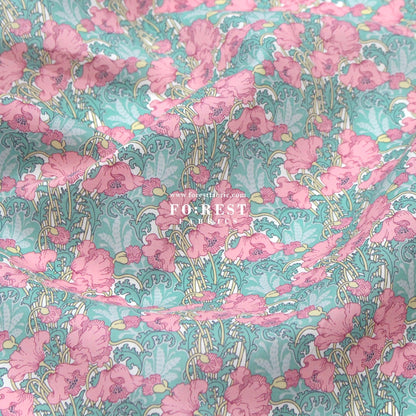 Liberty of London (Cotton Tana Lawn Fabric) - Clementina - FO:REST Fabric 布恩堂Liberty fabrictana lawnjapanese fabricykk zipper
