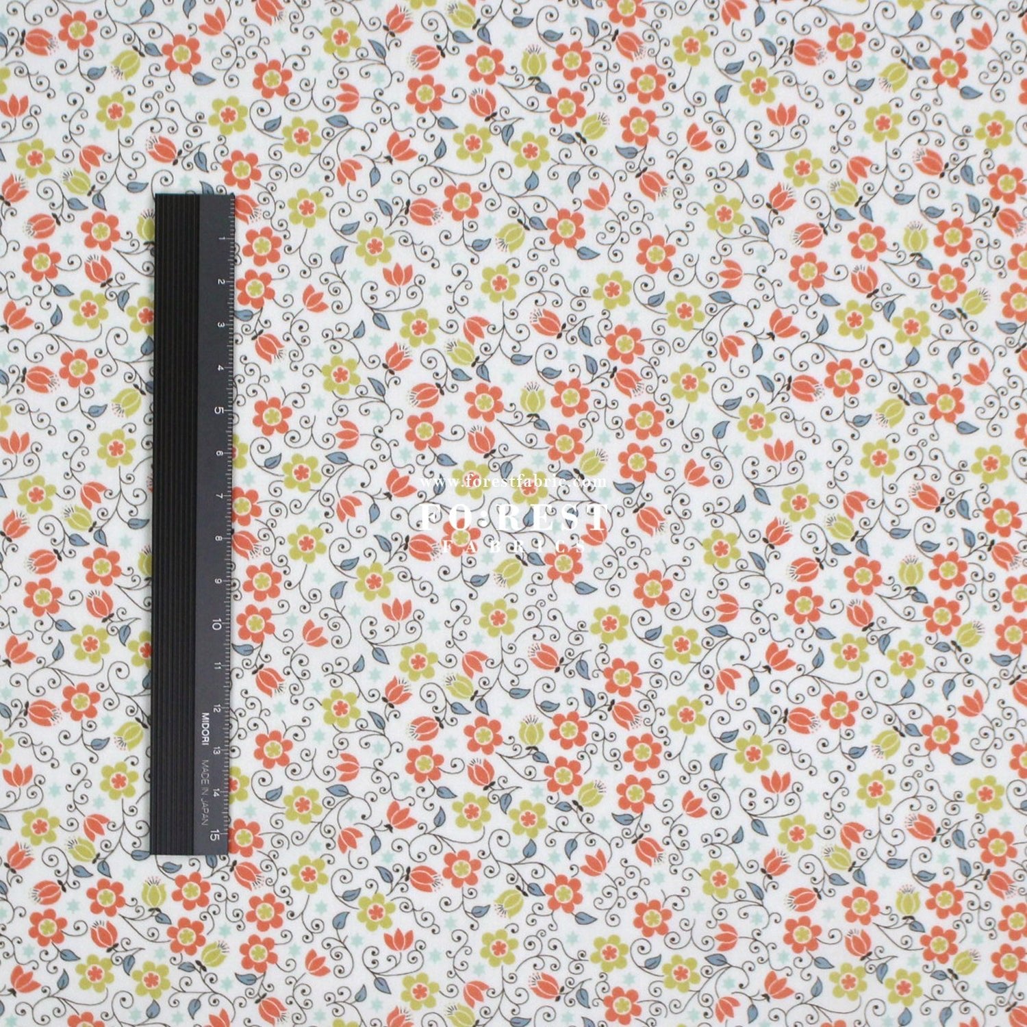 Liberty of London (Cotton Tana Lawn Fabric) - Clemmie - FO:REST Fabric 布恩堂Liberty fabrictana lawnjapanese fabricykk zipper