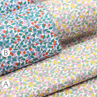 Liberty of London (Cotton Tana Lawn Fabric) - Colleen's Orchard - FO:REST Fabric 布恩堂Liberty fabrictana lawnjapanese fabricykk zipper