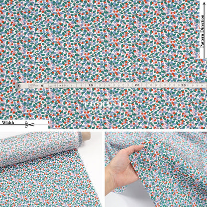 Liberty of London (Cotton Tana Lawn Fabric) - Colleen's Orchard - FO:REST Fabric 布恩堂Liberty fabrictana lawnjapanese fabricykk zipper