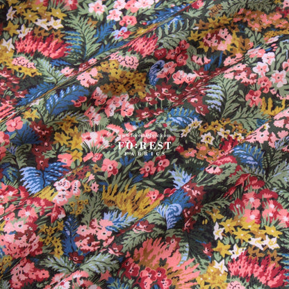 Liberty of London (Cotton Tana Lawn Fabric) - Connie Evelyn - FO:REST Fabric 布恩堂Liberty fabrictana lawnjapanese fabricykk zipper