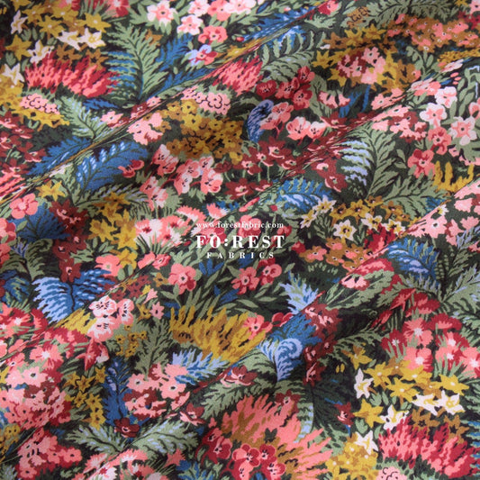Liberty of London (Cotton Tana Lawn Fabric) - Connie Evelyn - FO:REST Fabric 布恩堂Liberty fabrictana lawnjapanese fabricykk zipper