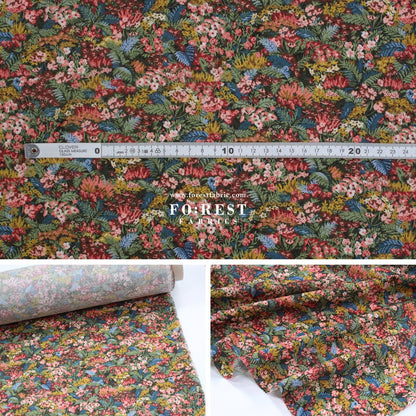 Liberty of London (Cotton Tana Lawn Fabric) - Connie Evelyn - FO:REST Fabric 布恩堂Liberty fabrictana lawnjapanese fabricykk zipper