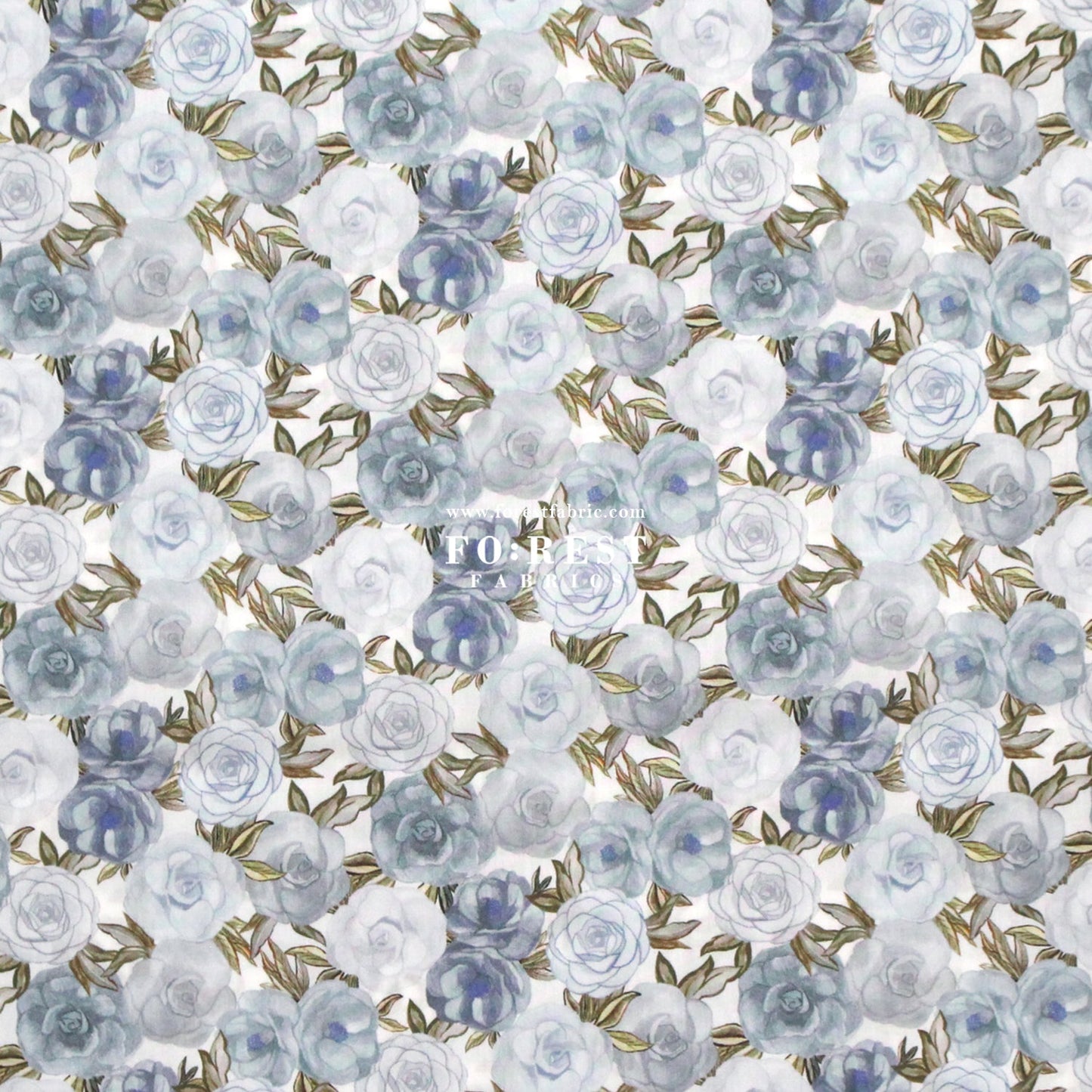 Liberty of London (Cotton Tana Lawn Fabric) - Covent Garden LightBlue - FO:REST Fabric 布恩堂Liberty fabrictana lawnjapanese fabricykk zipper