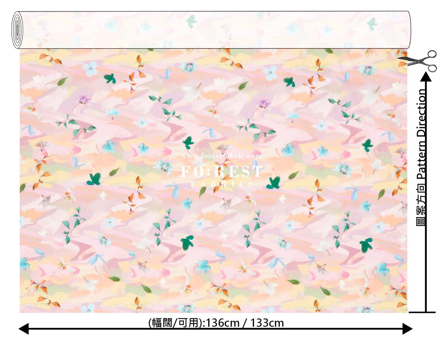 Liberty of London (Cotton Tana Lawn Fabric) - Cyberscape - FO:REST Fabric 布恩堂Liberty fabrictana lawnjapanese fabricykk zipper