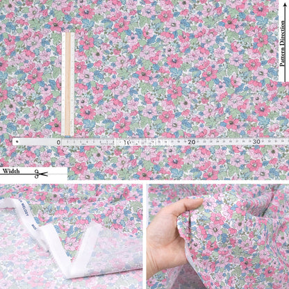 Liberty of London (Cotton Tana Lawn Fabric) - Dahlia Dream - FO:REST Fabric 布恩堂Liberty fabrictana lawnjapanese fabricykk zipper
