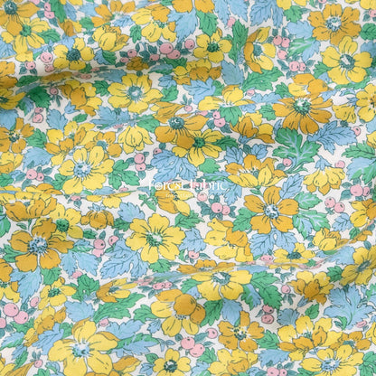 Liberty of London (Cotton Tana Lawn Fabric) - Dahlia Dream - FO:REST Fabric 布恩堂Liberty fabrictana lawnjapanese fabricykk zipper