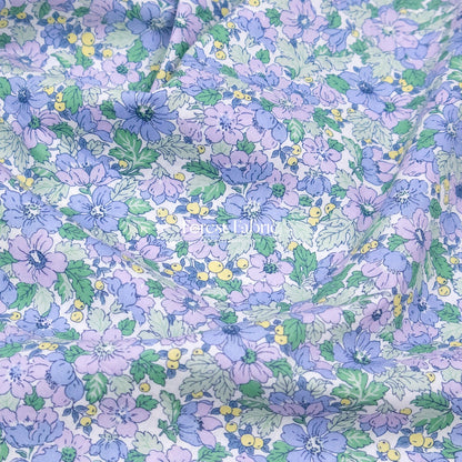 Liberty of London (Cotton Tana Lawn Fabric) - Dahlia Dream - FO:REST Fabric 布恩堂Liberty fabrictana lawnjapanese fabricykk zipper